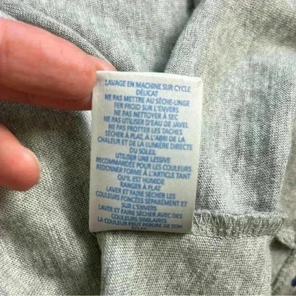 Boden Peggy Polka Dot Dress 8L Tall Jersey Knit Pockets Drawstring 3/4 Sleeves - Picture 8 of 9